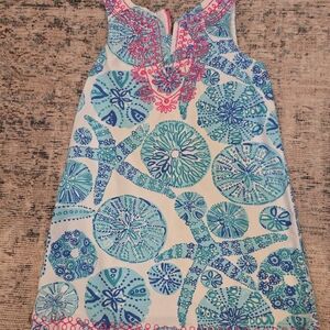 Lilly Pulitzer Blue Sleeveless A-line Dress